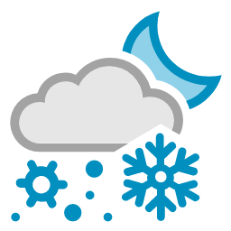 Myöhemmin lumikuuroja